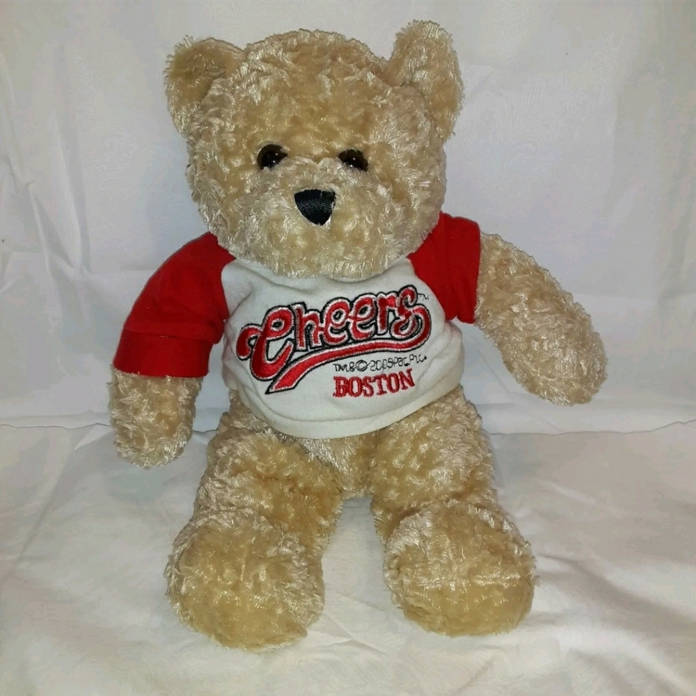Vtg Fiesta Cheers TV Show Boston 2001 Bear Plush Stuffed Animal 12" Used